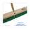 Boardwalk BWK20724 Floor Broom Head, 3" Green Flagged Recycled PET Plastic Bristles, 24" Brush, Price/EA