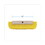 Boardwalk BWK3410 Dual-Surface Scrub Brush, Yellow Polypropylene Bristles, 10" Brush, Plastic Handle, Price/EA
