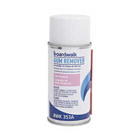 Boardwalk BWK353ACT Chewing Gum and Candle Wax Remover, 6.5 oz Aerosol Spray, 12/Carton