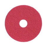 Premiere Pads BWK4014RED Standard 14-Inch Diameter Buffing Floor Pads, Red