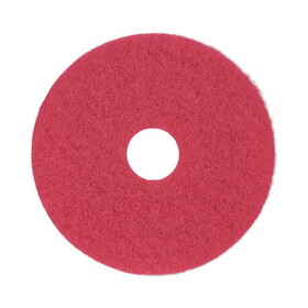 Premiere Pads BWK4014RED Standard 14-Inch Diameter Buffing Floor Pads, Red