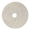 Boardwalk BWK4019NAT Natural Burnishing Floor Pads, 19" Diameter, White, 5/Carton, Price/CT