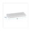 Boardwalk 8440BWK Light-Duty White Pad, 4 x 10, Price/CT