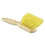 Boardwalk BWK4308 Utility Brush, Cream Polypropylene Bristles, 5.5 Brush, 3" Tan Plastic Handle, Price/EA