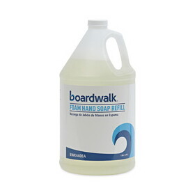 Boardwalk BWK440CT Foaming Hand Soap, Herbal Mint Scent, 1 gal Bottle, 4/Carton