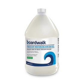 Boardwalk BWK450EA Pearlescent Moisturizing Liquid Hand Soap Refill, Aloe Scent, 1 gal Bottle,