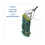 UNISAN BWK501GN Mop Head, Super Loop Head, Cotton/synthetic Fiber, Small, Green, 12/carton, Price/CT
