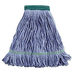 UNISAN BWK502BLEA Super Loop Wet Mop Head, Cotton/synthetic, Medium Size, Blue