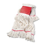 UNISAN BWK503WHEA Super Loop Wet Mop Head, Cotton/synthetic, Large Size, White