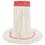 UNISAN BWK503WHEA Super Loop Wet Mop Head, Cotton/synthetic, Large Size, White, Price/EA