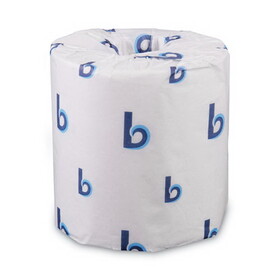 LAGASSE, INC. BWK6180 Two-Ply Toilet Tissue, White, 4 1/2 X 3 Sheet, 500 Sheets/roll, 96 Rolls/carton