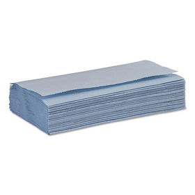 Boardwalk BWK6191 Windshield Paper Towels, 9.13 x 10.25, Blue, 250/Pack, 9 Packs/Carton