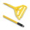 Boardwalk BWK620 Quick Change Side-Latch Plastic Mop Head Handle, 60" Aluminum Handle, Yellow, Price/EA