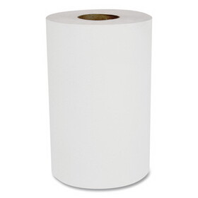 LAGASSE, INC. BWK6250 Hardwound Paper Towels, Nonperforated 1-Ply White, 350ft, 12 Rolls/carton