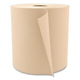 LAGASSE, INC. BWK6256 Hardwound Paper Towels, Nonperforated 1-Ply Kraft, 800ft, 6 Rolls/carton
