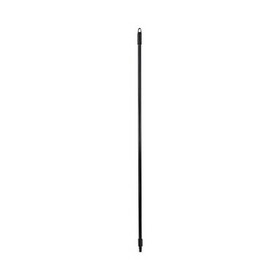 UNISAN BWK636 Fiberglass Broom Handle, Nylon Plastic Threaded End, 1" dia x 60", Black