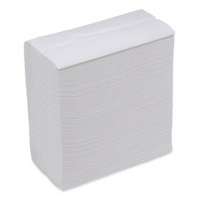 Boardwalk BWK8302 Tallfold Dispenser Napkin, 12" x 7", White, 500/Pack, 20 Packs/Carton
