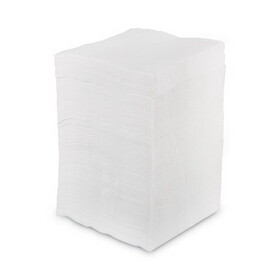 Boardwalk BWK8310 1/4-Fold Lunch Napkins, 1-Ply, 12" x 12", White, 6000/Carton
