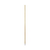 Boardwalk BWK833 Lie-Flat Screw-In Mop Handle, Lacquered Wood, 1 1/8 dia x 54, Natural