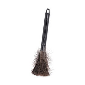 UNISAN BWK914FD Retractable Feather Duster, Black Plastic Handle Extends 9" To 14"