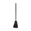 Boardwalk BWK930BP Flagged Tip Poly Bristle Janitor Brooms, 57-58-1/2", Natural/Black, 12/Carton, Price/DZ