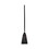 Boardwalk BWK951BP Flag Tipped Poly Lobby Brooms, Flag Tipped Poly Bristles, 38" Overall Length, Natural/Black, 12/Carton, Price/DZ