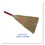 UNISAN BWK951TEA Lobby/toy Broom, Corn Fiber Bristles, 39" Wood Handle, Red/yellow, Price/EA