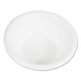 Boardwalk BOWLHIPS6WH Hi-Impact Plastic Dinnerware, Bowl, 5-6 oz, White, 1000/Carton