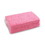 Premiere Pads BWKCS1A Small Cellulose Sponge, 3.6 x 6.5, 0.9" Thick, Pink, 2/Pack, 24 Packs/Carton, Price/CT