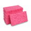 Premiere Pads BWKCS1A Small Cellulose Sponge, 3.6 x 6.5, 0.9" Thick, Pink, 2/Pack, 24 Packs/Carton, Price/CT