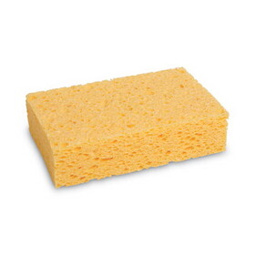 Boardwalk BWKCS2 Medium Cellulose Sponge, 3.67 x 6.08, 1.55" Thick, Yellow, 24/Carton