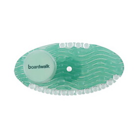 Boardwalk BWKCURVECMECT Curve Air Freshener, Cucumber Melon, Green, 10/BX, 6 BX/CT