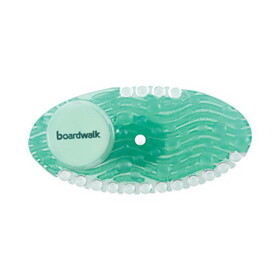Boardwalk BWKCURVECME Curve Air Freshener, Cucumber Melon, Green, 10/Box