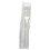 Boardwalk BWKFORKHWPPWIW Heavyweight Wrapped Polypropylene Cutlery, Fork, White, 1,000/Carton, Price/CT