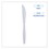 Boardwalk BWKKNIHWPPWIW Heavyweight Wrapped Polypropylene Cutlery, Knife, White, 1,000/Carton, Price/CT