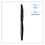 Boardwalk KNIHWPSBIW Heavyweight Wrapped Polystyrene Cutlery, Knife, Black, 1000/Carton, Price/CT