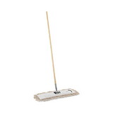 Boardwalk BWKM245C Cotton Dry Mopping Kit, 24 x 5 Natural Cotton Head, 60