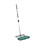Boardwalk BWKMFKIT Microfiber Mopping Kit, 18" Mop Head, 35-60"Handle, Blue/Green/Gray, Price/KT