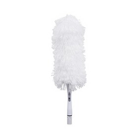 UNISAN BWKMICRODUSTER Microfeather Duster, Microfiber Feathers, Washable, 23", White