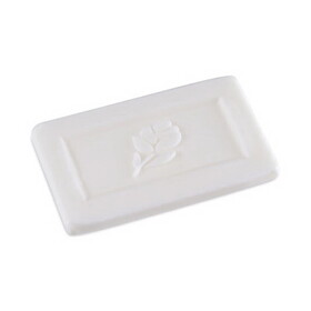 Boardwalk BWKNO12SOAP Face and Body Soap, Flow Wrapped, Floral Fragrance, # 1/2 Bar, 1000/Carton