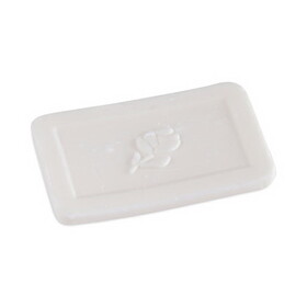 Boardwalk BWKNO34SOAP Face and Body Soap, Flow Wrapped, Floral Fragrance, # 3/4 Bar, 1000/Carton