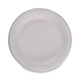 Boardwalk BWKPLATEWF6 Bagasse Dinnerware, Plate, 6" dia, White, 1,000/Carton