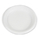 Boardwalk BWKPLTHIPS6WH Hi-Impact Plastic Dinnerware, Plate, 6" dia, White, 1,000/Carton, Price/CT