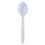 Boardwalk SSHWPPWIW Heavyweight Wrapped Polypropylene Cutlery, Soup Spoon, White, 1000/Carton, Price/CT