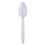 Boardwalk TSHWPPWIW Heavyweight Wrapped Polypropylene Cutlery, Teaspoon, White, 1000/Carton, Price/CT
