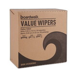 Boardwalk BWKV030IDW2 DRC Wipers, 9.33 x 16.5, White, 100 Dispenser Packs, 9 Dispenser Packs/Carton