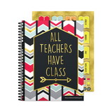 Carson-Dellosa Education CDP105001 Teacher Planner, Weekly/Monthly, Two-Page Spread (Seven Classes), 11 x 8.5, Multicolor Cover, 2022-2023