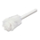 Carlisle CFS4046600 Sparta Handle Bottle Brush, Pint, White Polyester Bristles, 4.5" Brush, 7.5" White Plastic Handle, Price/EA