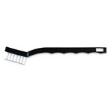 Carlisle CFS4067400DZ Flo-Pac Utility Toothbrush Style Maintenance Brush, Nylon, 7 1/4
