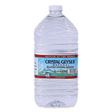 Crystal Geyser CGW12514CT Alpine Spring Water, 1 Gal Bottle, 6/Carton